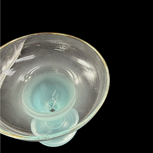 Blendo Margarita Glasses Set of 5 Frosted Colorful Vintage Mid Century Modern - Picture 11 of 11